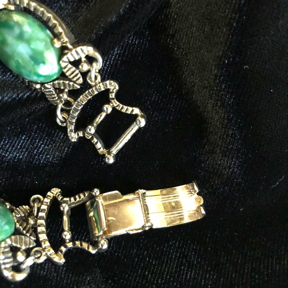 Emerald green braclet - Picture 4 of 4